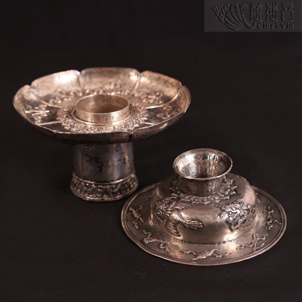 清代活佛上师茶盏