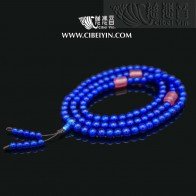 银箔琉璃108念珠 6mm