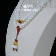 奶白砗磲108念珠 (8mm)-1