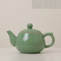 青瓷茶具系列-苹果茶壶