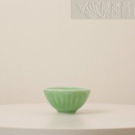 青瓷茶具系列-莲瓣茶杯