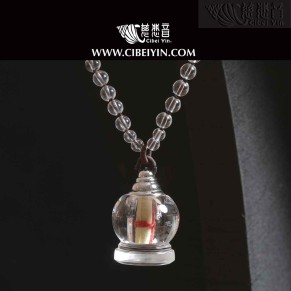 天然水晶项链-3121