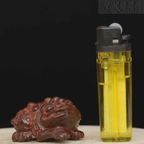 小叶金星紫檀手把件 301-1