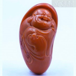 南红弥勒佛挂坠