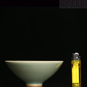  莲花碗 韩国制仿宋代 