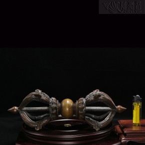  铜五股金刚杵 镇宅 