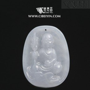 地藏王菩萨翡翠挂坠-2120