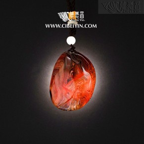 玛瑙手把件(特大)-011