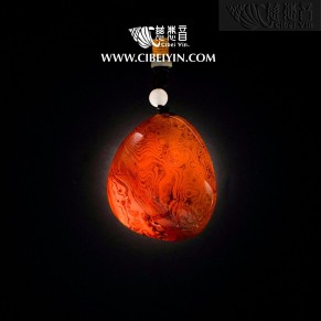 "大智慧"玛瑙手把件(特大)-015