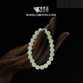 青玉圆珠手串-8mm
