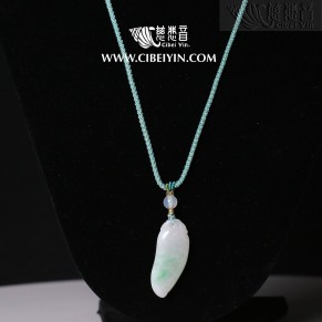 "福瓜"翡翠项链-1D2