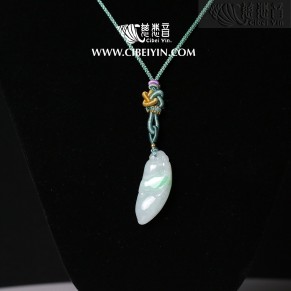 "福瓜"翡翠项链-1D4