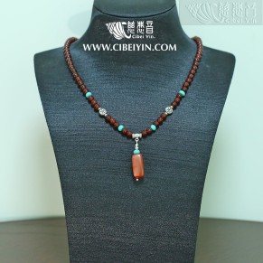 老玛瑙项链 02-20