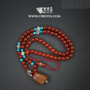 老玛瑙项链 03-M2