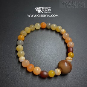 老玛瑙手环 424-35