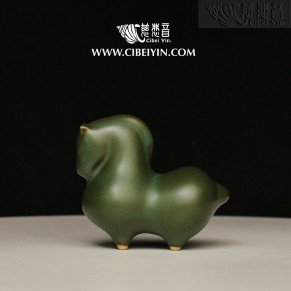 禅意茶宠 -青鬃马