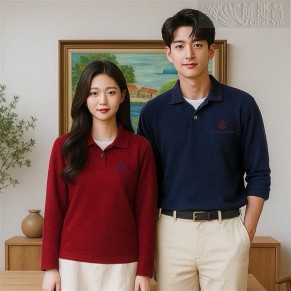 菩提Polo衫-长袖