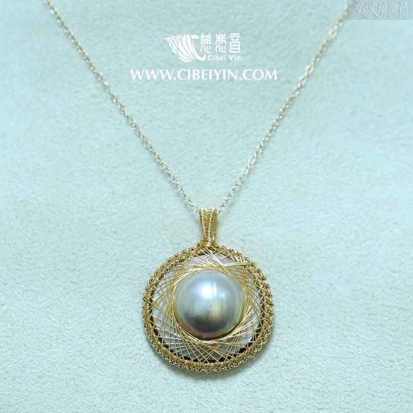 妙语连珠-海水圆形珍珠配链