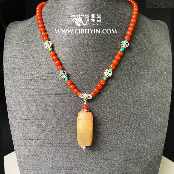 老玛瑙项链 03-L1