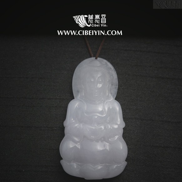 宝瓶观音翡翠挂坠-2133