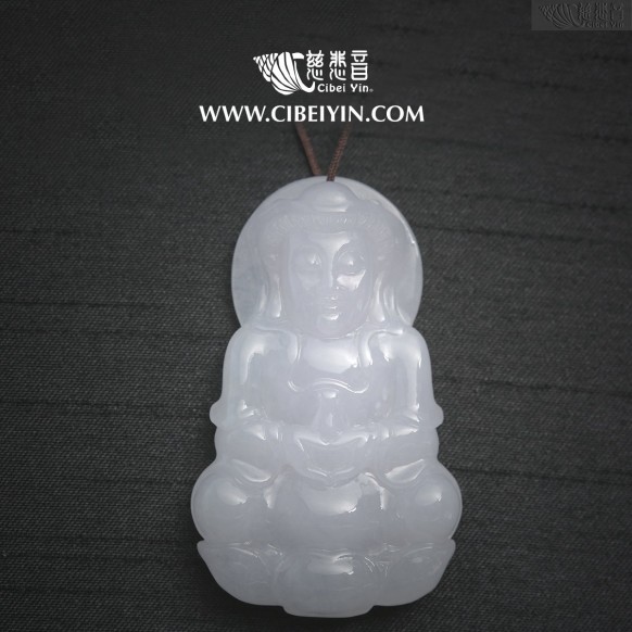 宝瓶观音翡翠挂坠-2134