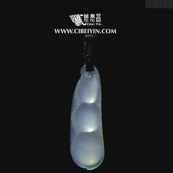 福豆翡翠挂坠-2301
