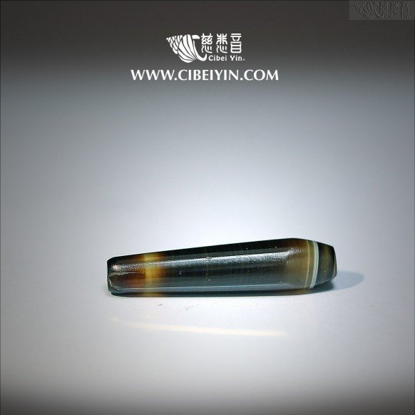 药师佛琉璃级老天珠  (L)-336