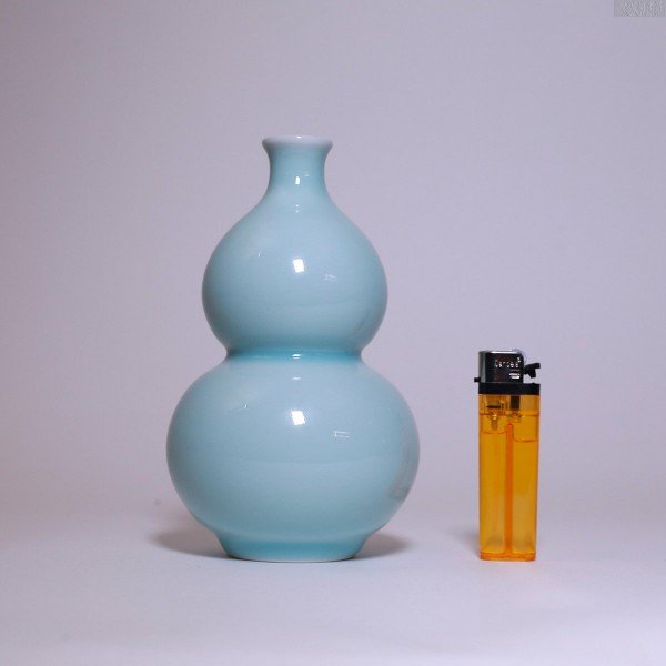 福禄寿」葫芦宝瓶-16cm粉青慈悲音
