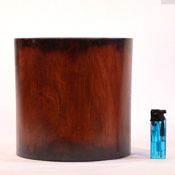 黃花梨筆筒 文房用具 書道具 筆筒 中國古美術 重 953g 黃花梨筆筒 文房用具 書道具 筆筒 中國古美術 重 953g 黃花梨