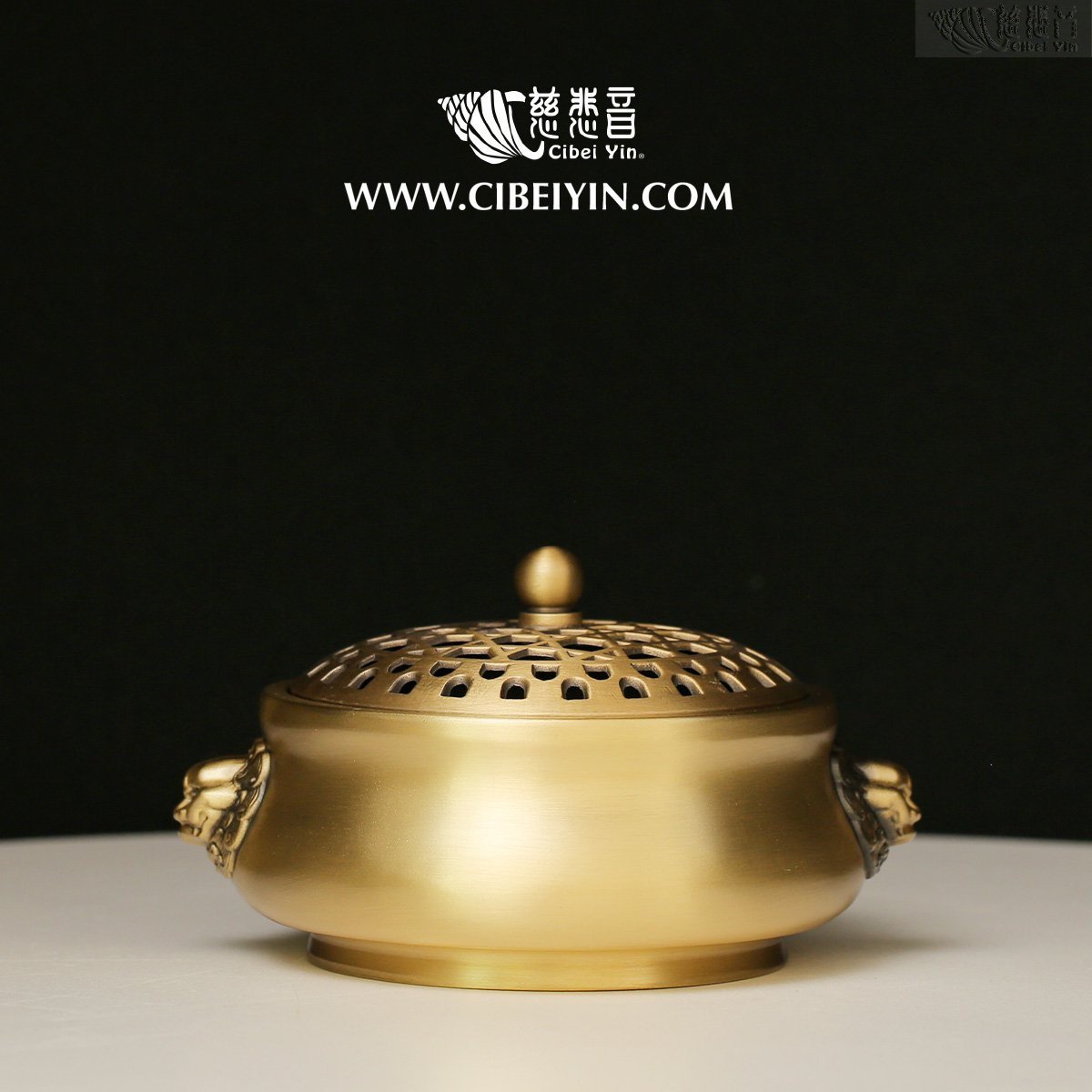 御膳雲模様　大３点　小組立式8点 Nine Square Eight Trigrams Burner CiBeiYin