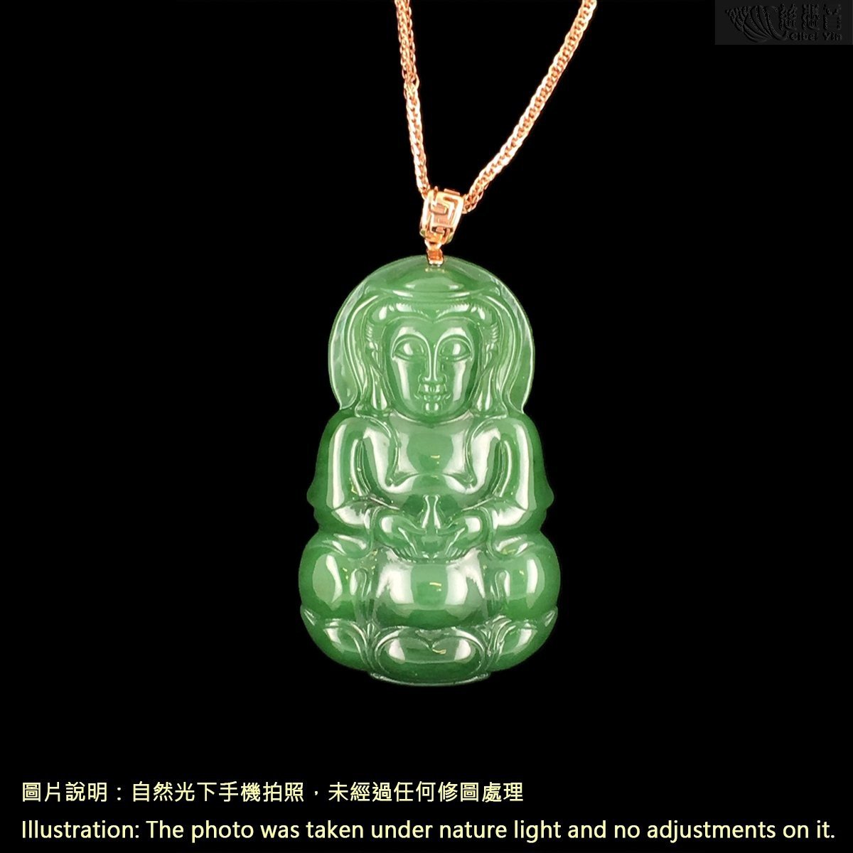 Gold guanyin new arrivals pendant