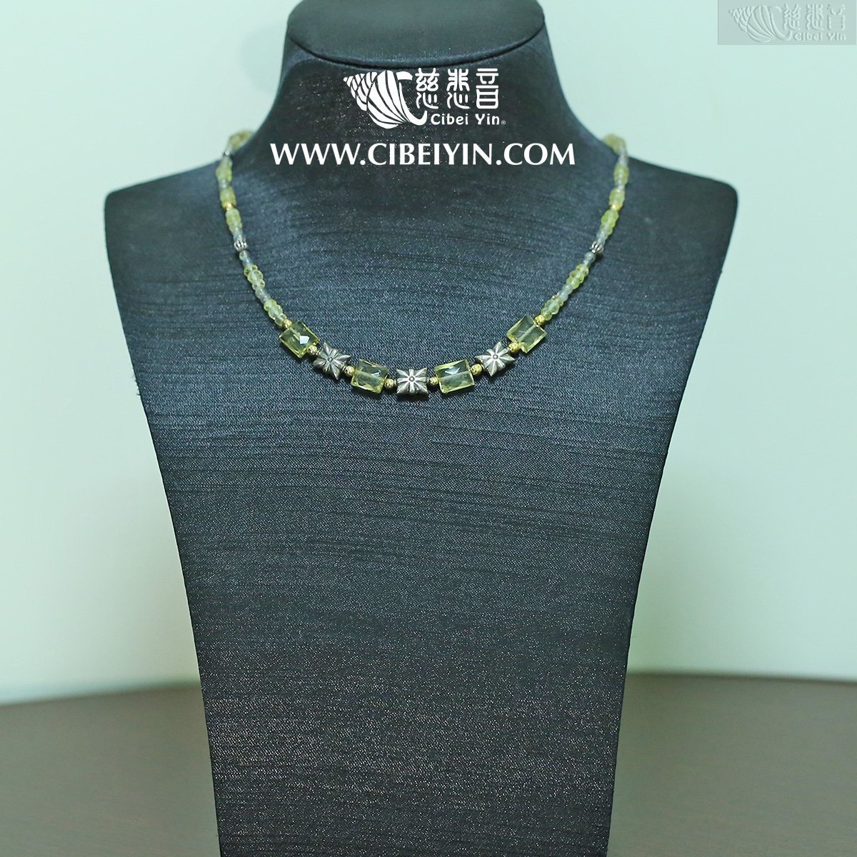 "Protector" Citrine Necklace CiBeiYin
