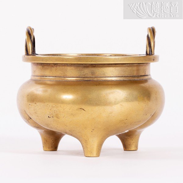 Qing Dynasty 18th Century Xuande Gold Furnace