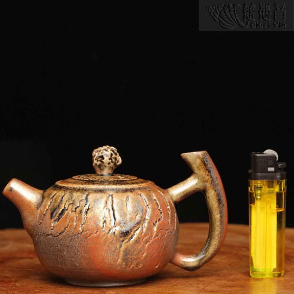 Zhenzhen Style Taiwan Hand-made Wood-fired Teapot-724
