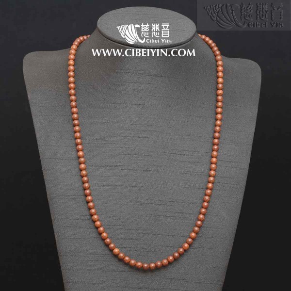 Rosewood prayer beads---6-6.5mm