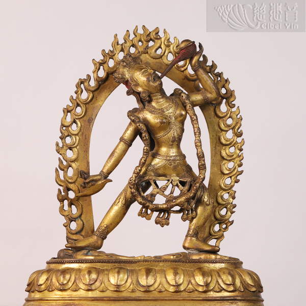 A Gilt-Bronze Figure of Tara