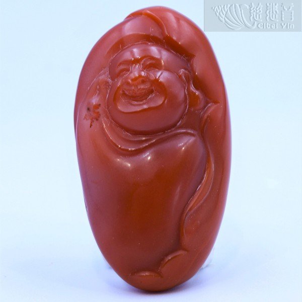 Nanhong Maitreya Buddha Pendant