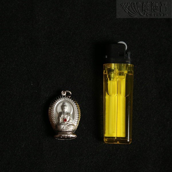 Silver Guanyin lock-41