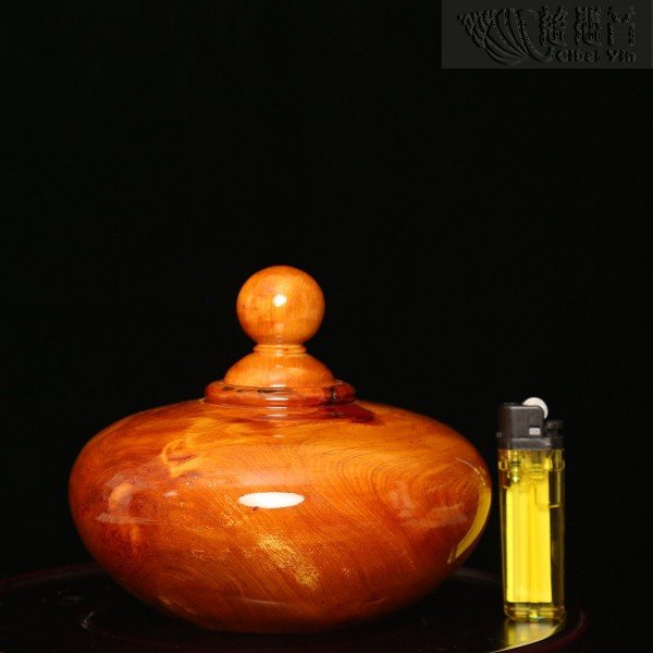 Wooden Treasure Bowl-026