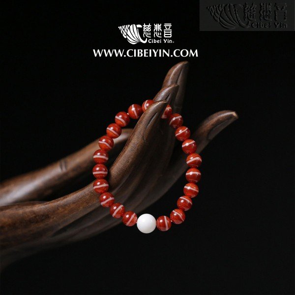 Natural Agate Medicine Buddha Bracelet 03-01-B