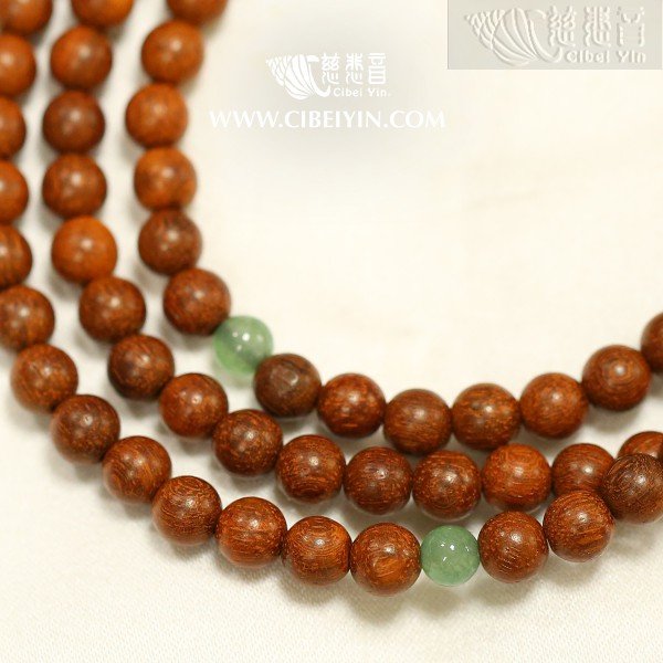 Sandalwood 108 Prayer Beads - 6mm