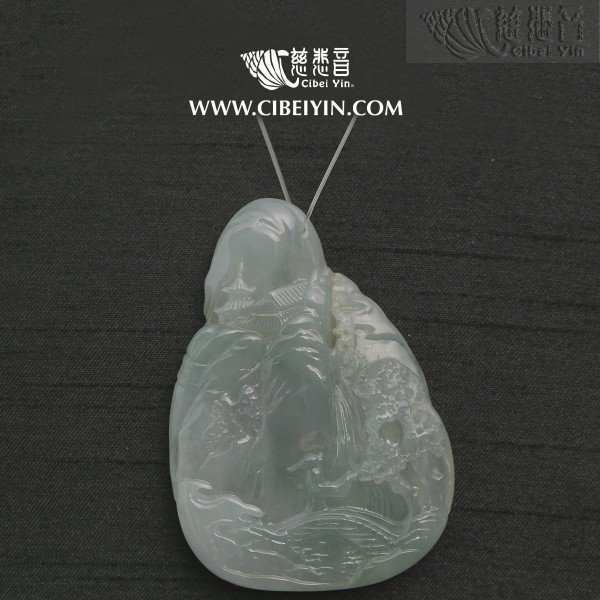 "The Journey to the West"Jade Pendant-2373