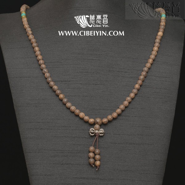 Sambo Driftwood prayer beads(6mm)