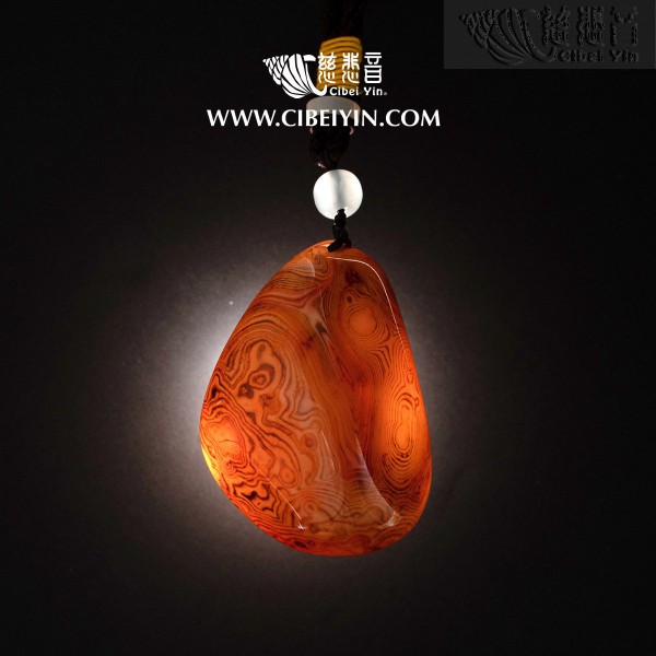 "Fountain of Wisdom"Agate Handheld (Large)-015