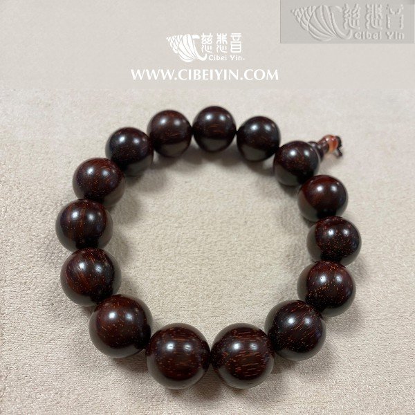 Sandalwood Beads Bracelet - 15mm