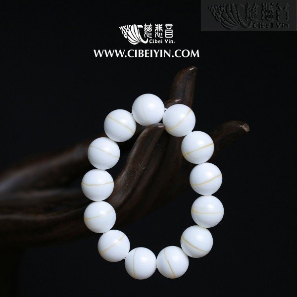 Golden Silk Tridacna Bracelet - 16mm