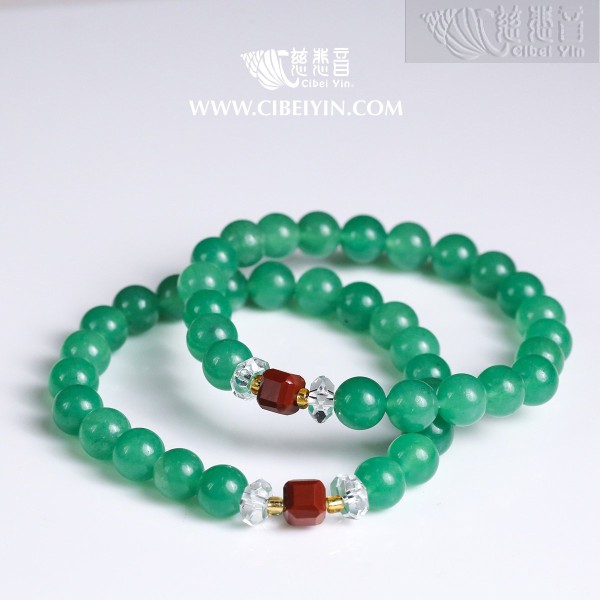 "Discerning Insight" Aventurine Bracelet (8mm)