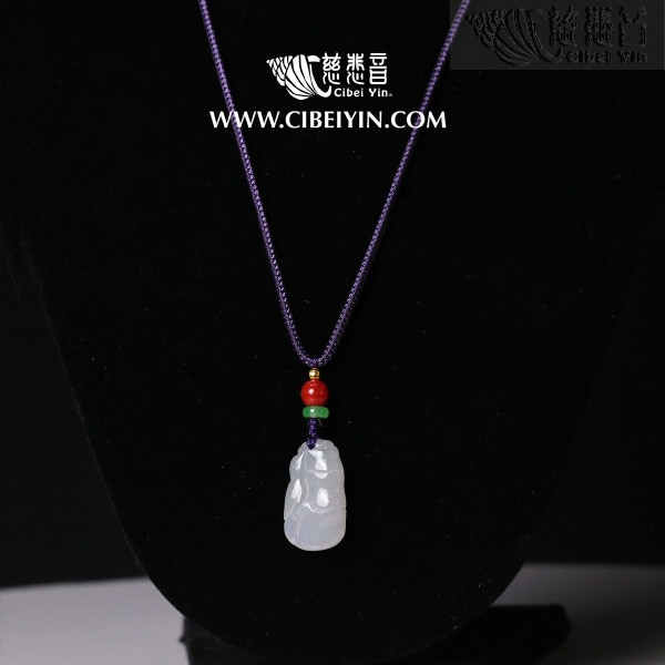 Jade Necklace – “Bamboo”-12