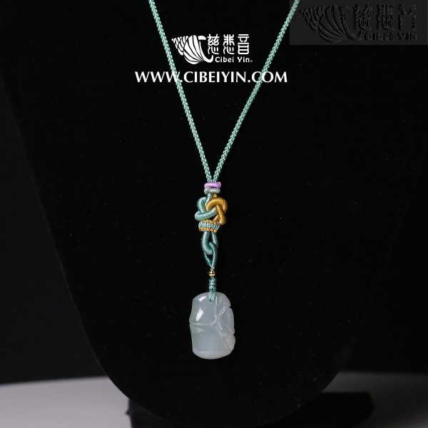 Jade Necklace – “Bamboo”-13