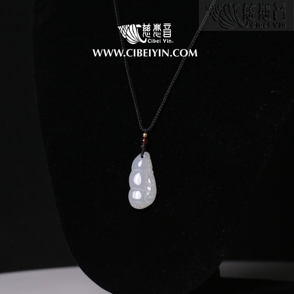 Jade Necklace – “Bamboo”-16